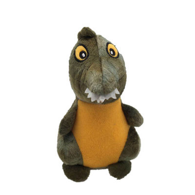 17cm 6.69 인치 녹음 봉제 장난감 녹색 공룡 박제 동물 다시 말하기