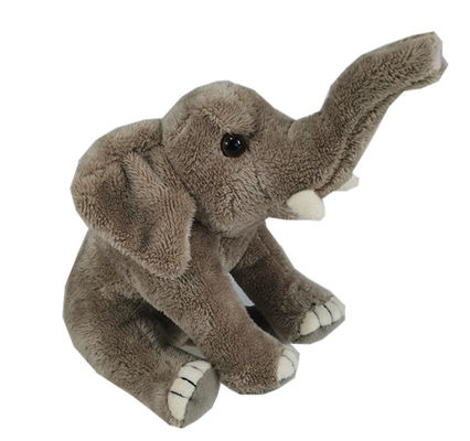큰 귀를 가진 5.9'' 0.15m 박제 사랑스러운 코끼리 견면 벨벳 장난감 베개