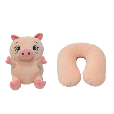 성인 Rohs를 위한 따뜻함 0.2M 7.87 인치 돼지 견면 벨벳 장난감 동물성 목 베개