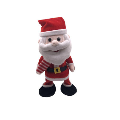 노래하는 쵸킹 크리스마스 산타 호화로운 장난감 33 센티미터