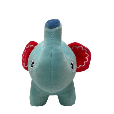 아이들에 있어서의 15CM 피셔 프라이스 호화로운 푸른 코끼리 동물 박제 선물