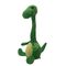 비꼬는 목동안 35 센티미터는 공룡 호화로운 장난감 리코딩 &amp; 말하기를 녹색으로 만듭니다