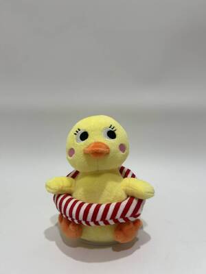 녹화 및 반복 이동 왼쪽 및 오른쪽 오리 수영 반지