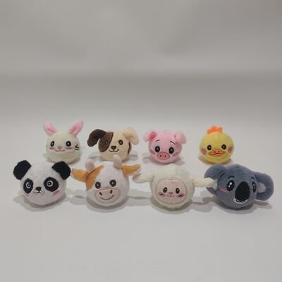 생동감 넘치는 8개 동물 농장 바운스 볼 컬렉션 - 놀이 시간