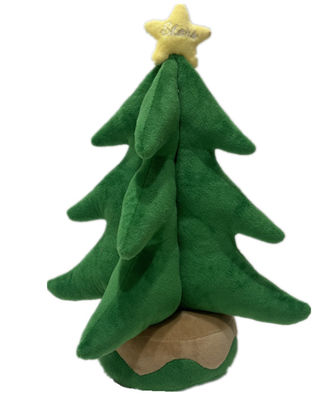 35cm 13.8in 박제 동물성 크리스마스 트리 전기 봉제 등반 사다리 산타 클로스