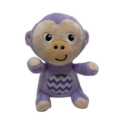 아이들에 있어서의 15CM 피셔 프라이스 호화로운 자주빛 원숭이 동물 박제 경품