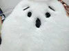 이상한 흰 귀신 학교 가방 매력이 귀여운 플러시 인형 키chain