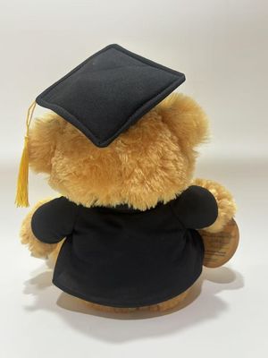 졸업식 곰 플러시 장난감 푹신한 인형 아기 위안 인형