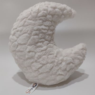 숨쉬기 효과와 LED 조명으로 어린이들을 위한 플러시 스리핑 달 장난감