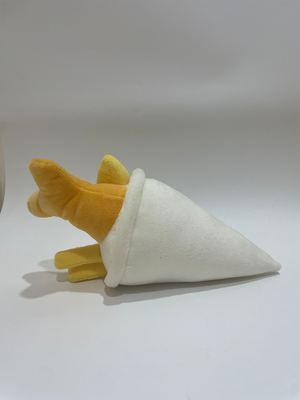 7개 묶음 다양한 튀긴 생선과 감자튀김 봉제 인형, 아이들을 위한 귀여운 음식 봉제 동물, 그리고 집 장식