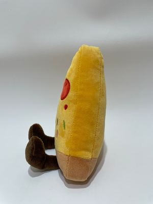 7개 피자 모듬 봉제 장난감, 아이들과 집 장식을 위한 귀여운 음식 인형