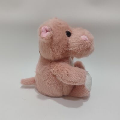 부드럽고 귀여운 말 하는 히포 플러시 꽉 차 있는 동물